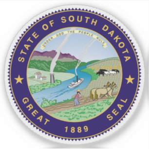 Seal of the state of South Dakota, USA