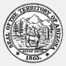 SEAL OF THE TERRITORY OF ARIZONA 1963