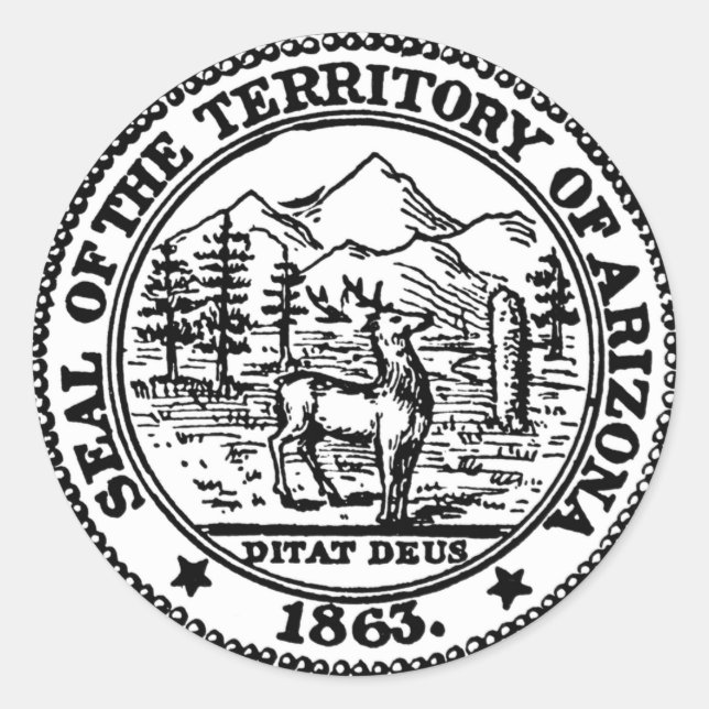 SEAL OF THE TERRITORY OF ARIZONA 1963 (Front)