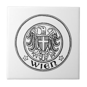 Seal of Vienna, AUSTRIA Ceramic Tile