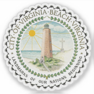 Seal of Virginia Beach, Virginia, USA