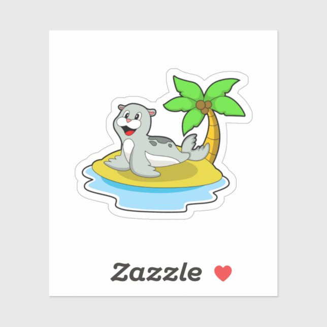 Seal on Island (Sheet)