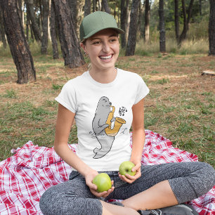 Seal Playing The Saxophone T-Shirt