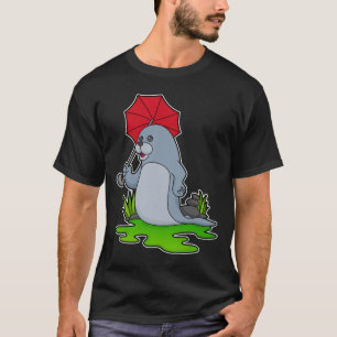 Seal Raining Umbrella T-Shirt