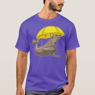 Seal Raining Umbrella T-Shirt