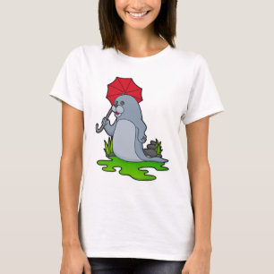 Seal Raining Umbrella T-Shirt