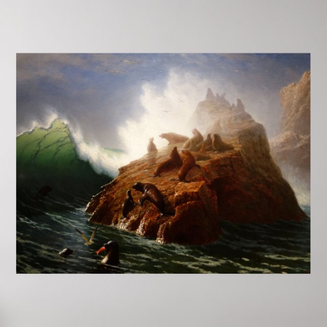 Seal Rock (c. 1872–1887) Poster (Front)