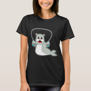 Seal Rope skipping Jump rope T-Shirt