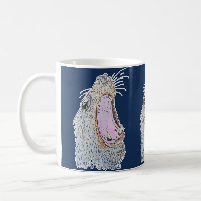 Seal Scream Coffee Mug (Left)