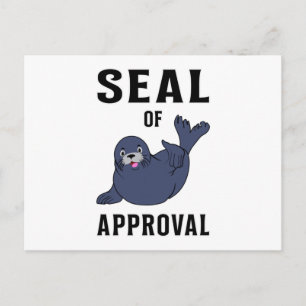 Seal Sealife Animal Cute Sea Lion Seals Lover Gift Postcard