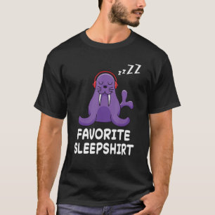 Seal Seals Nap Sleeping Sleep Pajama Pyjamas Night T-Shirt