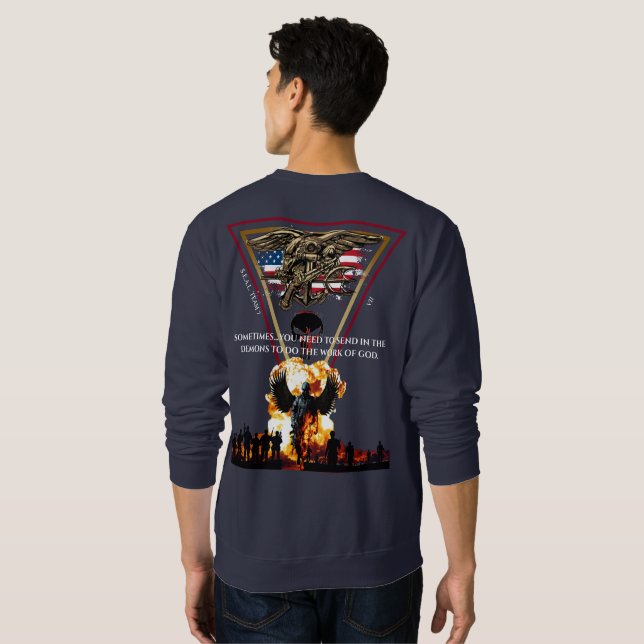 seal team 7 sweatshirt (Back Full)