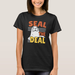 Seal The Deal Underwater Animal Marine Biology Sea T-Shirt