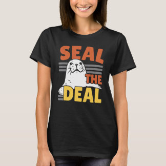 Seal The Deal Underwater Animal Marine Biology Sea T-Shirt