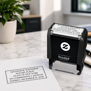 Seal the Moment: Personalised Notary Stamp of Dist