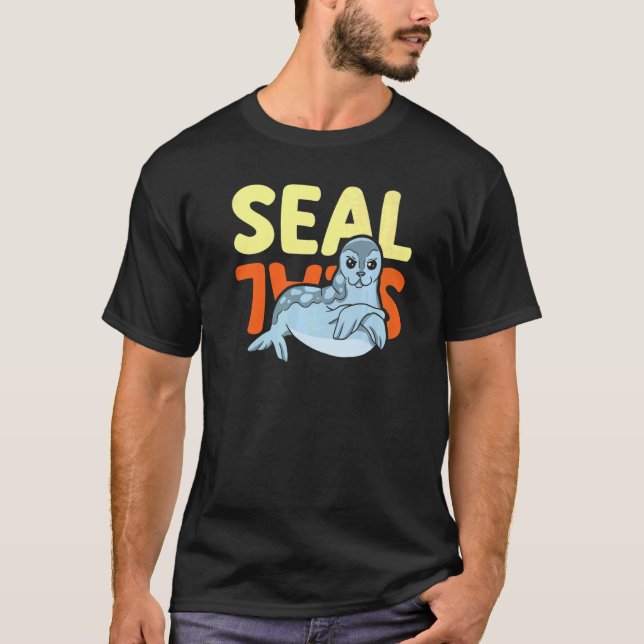 Seal Whisperer Underwater Animal Marine Biology Se T-Shirt (Front)