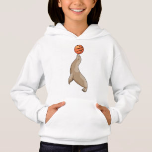 Seal with Basketball