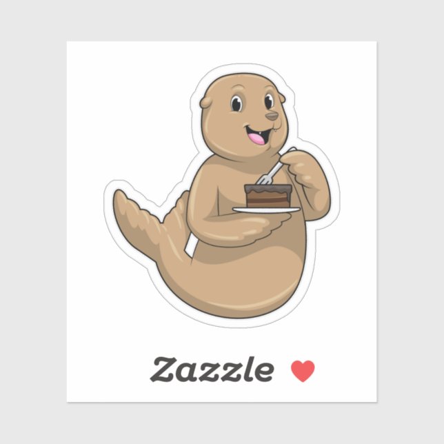 Seal with Cake (Sheet)
