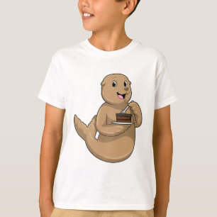 Seal with Cake T-Shirt