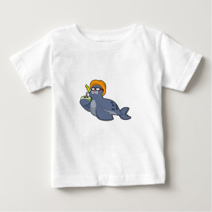 Seal with Coconut Baby T-Shirt