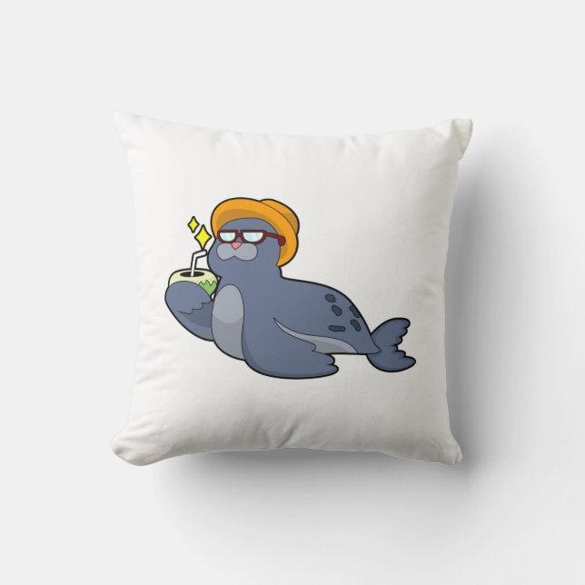 Seal with Coconut Cushion (Front)