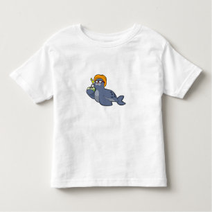 Seal with Coconut Toddler T-Shirt