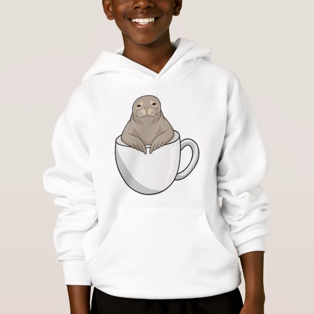 Seal with Coffee cup (Front)