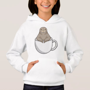 Seal with Coffee cup