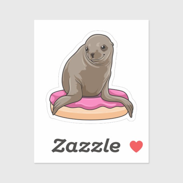 Seal with Doughnut (Sheet)