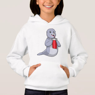 Seal with Drinking cup