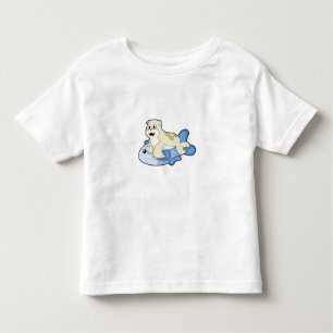 Seal with Fish Toddler T-Shirt