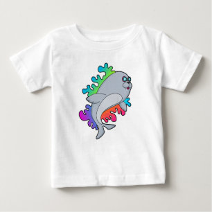 Seal with Glasses Baby T-Shirt