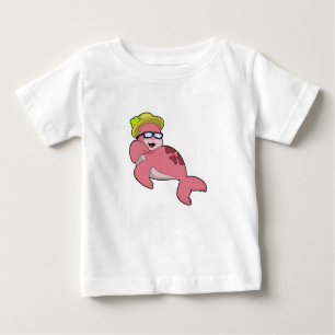 Seal with Glasses.PNG Baby T-Shirt