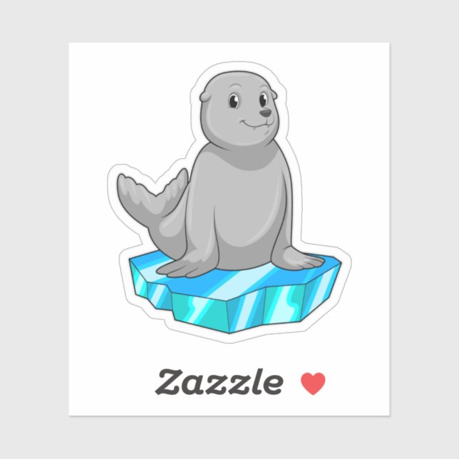 Seal with Ice floe (Sheet)