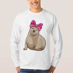 Seal with Ribbon T-Shirt