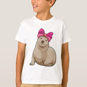 Seal with Ribbon T-Shirt