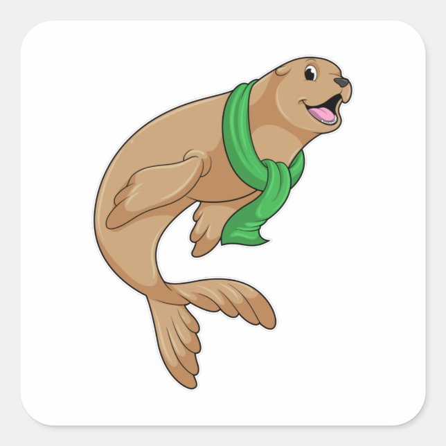 Seal with Scarf (Front)