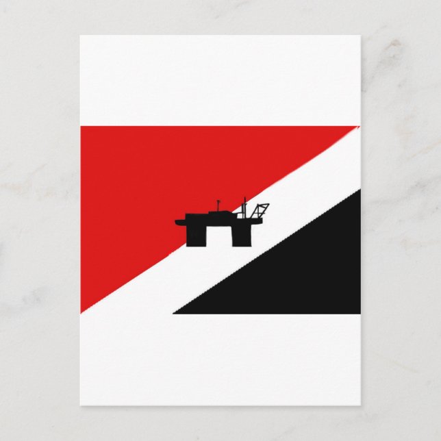 Sealand flag postcard (Front)