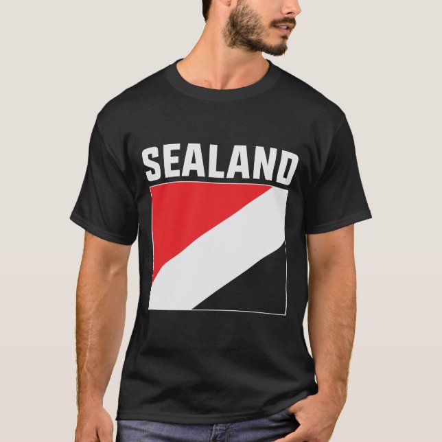 sealand flag, the sealand flag T-Shirt (Front)