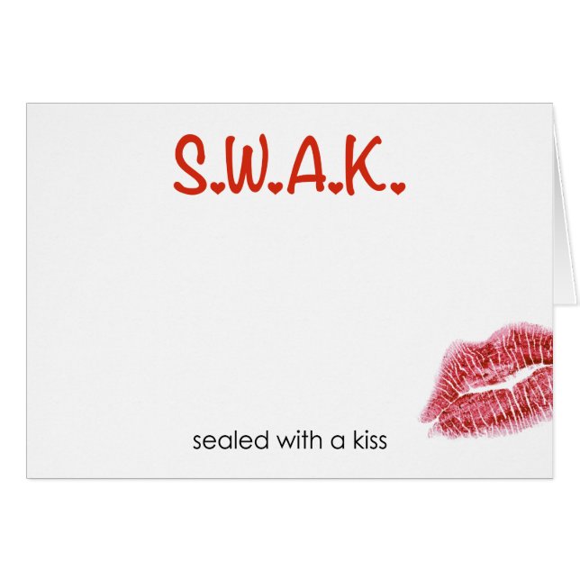 Sealed with a Kiss (Front Horizontal)