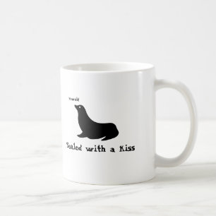 Sealed with a kiss coffee mug