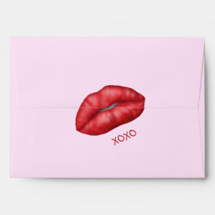 Sealed with a kiss envelope