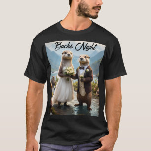 **"Sealed with a Kiss: Otterly in Love"** T-Shirt