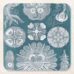 Sealife Blueprint IV Square Paper Coaster<br><div class="desc">Marine Life</div>