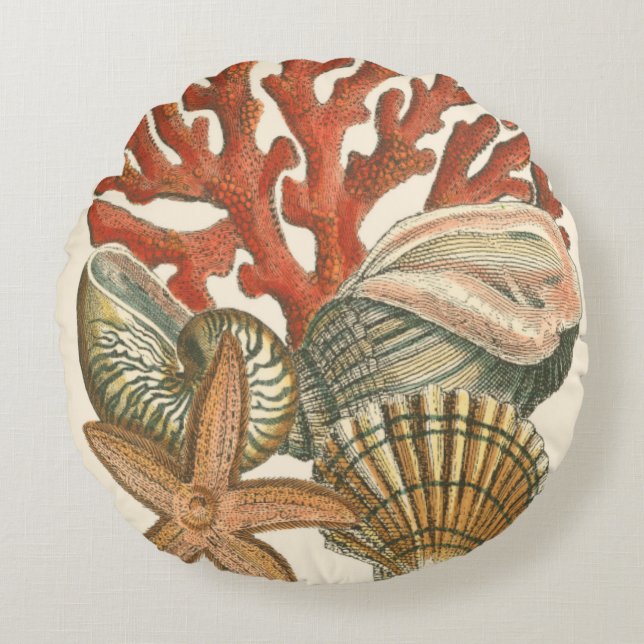 Sealife Collection Round Cushion (Front)