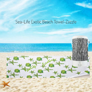 Sealife Exotic Beach Towel