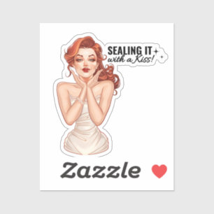 Sealing it with a kissess!
