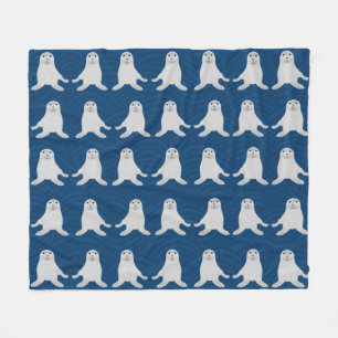Seals Fleece Blanket