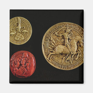 Seals of Gilles de Laval Lord of Rais Magnet