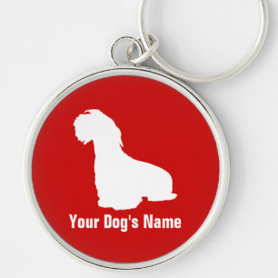 Sealyham Terrier シーリハム・テリア Key Ring